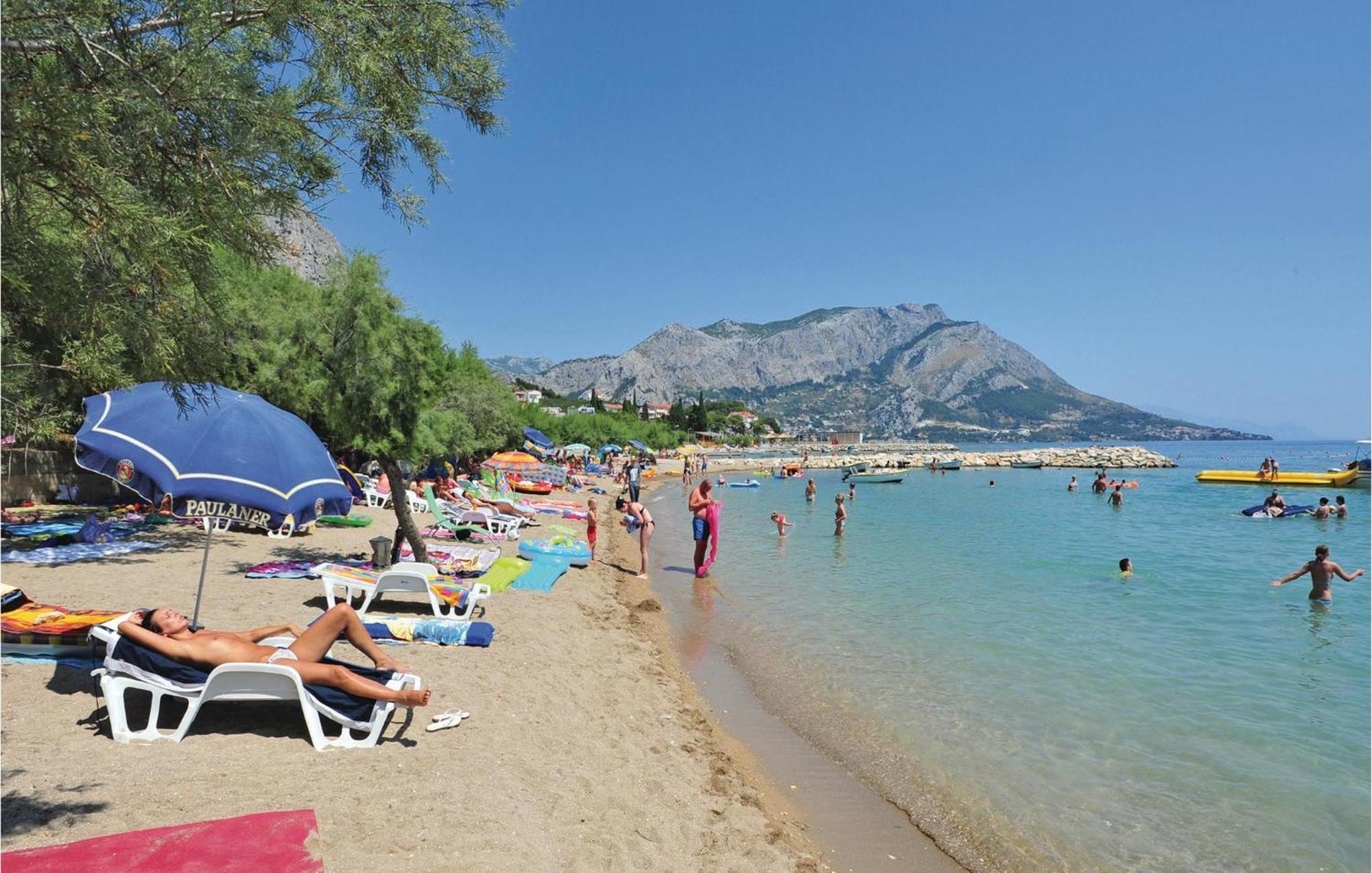 Nice Apartment In Omis With House Sea View Exterior foto